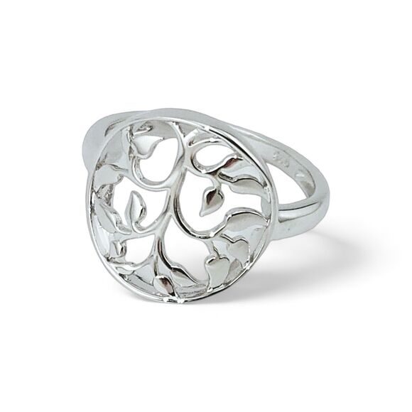 Sterling Silver Tree of Life Ring - Picture 3 of 3
